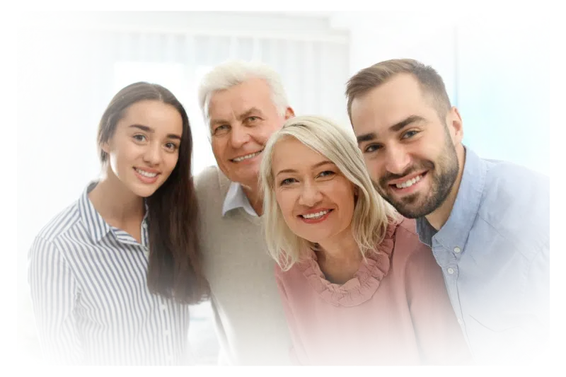 mature family happy